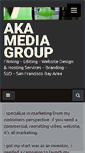 Mobile Screenshot of akamediagroup.com