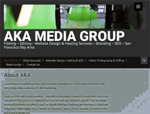 Tablet Screenshot of akamediagroup.com